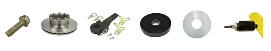 Trailer parts for global export